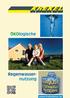 ÖKOlogische Regenwassernutzung