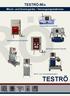 TESTRÖ. TESTRÖ-Mix. Misch- und Dosiergeräte Versorgungsstationen. Fassaufsatzmischgeräte. Zahnradpumpenmischgeräte. Injektorpumpenmischgeräte