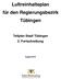 Luftreinhalteplan für den Regierungsbezirk Tübingen