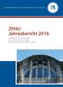 ZPHU Jahresbericht Zentrum für Psychotherapie am Institut für Psychologie der Humboldt-Universität zu Berlin