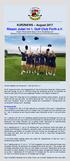 Riesen Jubel im 1. Golf Club Fürth e.v. Damen-Mannschaft steigt in die 2. Bundesliga auf! Mädchen-Mannschaft AK18 wird Bayerischer Mannschaftsmeister!