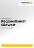 Mitgliederverzeichnis. Regionalbeirat Südwest