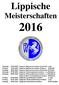 Lippische Meisterschaften
