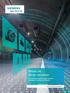 Tunnelautomatisierung mit System intelligent und hochverfügbar siemens.de/tunnelautomation