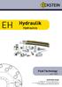 Hydraulik Hydraulics. Fluid Technology. seit 1948