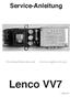 Service-Anleitung Lenco VV7