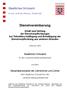 Dienstvereinbarung. Inhalt und Umfang der Dienstverpflichtungen bei Teilzeitbeschäftigung und Ermäßigung der Dienstverpflichtung aus anderen Gründen