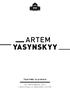 ARTEM YASYNSKYY TEATIME CLASSICS 25. NOVEMBER 2017 LAEISZHALLE BRAHMS-FOYER