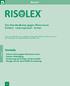 Vorteile. Die Standardbeize gegen Rhizoctonia Einfach - Unkompliziert - Sicher. Risolex