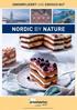 UNKOMPLIZIERT UND EINFACH GUT NORDIC BY NATURE. Erster TK Backwarenhersteller nach ZNU Standard zertifiziert.