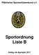Pfälzischer Sportschützenbund e.v. Sportordnung Liste B