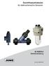 Durchflussarmaturen. für elektrochemische Sensoren. B Betriebsanleitung /