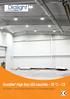 DuroSite High Bay LED-Leuchte 70 C CE. für Innen- und Außenbereiche in Industrieanlagen
