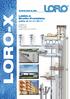 LORO-X LORO-X Brutto-Preisliste gültig ab LORO-X Price list valid from Attika Dach Balkon