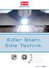 Edler Stahl. Edle Technik. KASSETTENDÄMMUNG SCHALLSCHUTZ TECHNISCHE ISOLIERUNG SONDERANFERTIGUNGEN