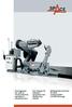 Tyre changer for industrial, agricultural and earthmoving vehicles