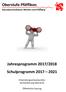 Jahresprogramm 2017/2018 Schulprogramm
