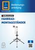 Bedienungsanleitung. Da bin ich mir sicher. FAHRRAD- MONTAGESTÄNDER. Anwenderfreundliche Anleitung ID: #05006