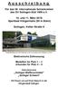 Für das 39. Internationale Schwimmfest des SV Solingen-Süd 1909 e.v. 10. und 11. März 2018 Sportbad Klingenhalle (50 m Bahn)