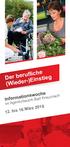 Der berufliche. (Wieder-)Einstieg. Informationswoche. im Agenturbezirk Bad Kreuznach