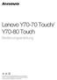Lenovo Y70-70 Touch/ Y70-80 Touch Bedienungsanleitung