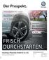 FRISCH DURCHSTARTEN. Der Prospekt. Alu-Sommer- Kompletträder 246, 75. Autohaus Plaschka GmbH & Co. KG