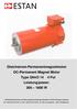 Gleichstrom-Permanentmagnetmotor DC-Permanent Magnet Motor Type GfmO 14 4 Pol Leistung/power: W