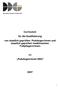 Curriculum für die Qualifizierung von staatlich geprüften. Podologen/innen und staatlich geprüften medizinischen Fußpflegern/innen