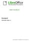 Math Handbuch. Vorwort. LibreOffice Math 5.0. Dokumentationen zu LibreOffice unter