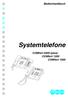 Bedienhandbuch. Systemtelefone. COMfort 2000 (plus) COMfort 1200 COMfort 1000