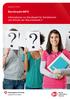 Ausgabe 2017/2018. Berufswahl-INFO. Informationen zur Berufswahl für Schülerinnen und Schüler der Sekundarstufe II