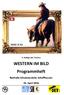 4. Auflage des Turniers. WESTERN IM BILD Programmheft. Reithalle Schweizersbild, Schaffhausen
