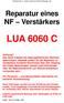 Reparatur eines NF Verstärkers LUA 6060 C
