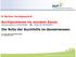 Suchtprobleme im sozialen Raum: Gemeinwesen in Schieflage Wo steht die Suchthilfe? Die Rolle der Suchthilfe im Gemeinwesen. 8. Berliner Suchtgespräch