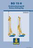 BG 15 H Großdrehbohrgerät Rotary Drilling Rig