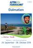 Dalmatien Veranstalter: Alpina Tourdolomit