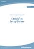 SeMSy III Setup Server