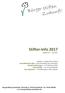 Stifter-Info 2017 Ausgabe Nr. 1 Juni 2017 Vorwort Geschäftsbericht 2016 Aktuelle Förderungen Förderwürdig Neu organisiert