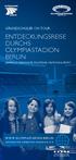 ENTDECKUNGSREISE DURCHS OLYMPIASTADION BERLIN