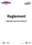 Reglement. UBS Kids Cup Team 2016/17