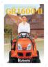 KUBOTA DIESEL RASENTRAKTOR GR1600-II