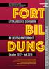 FORT Bil DUNG FORTBILDUNGSPROGRAMM LITERARISCHES SCHREIBEN IM DEUTSCHUNTERRICHT. Oktober Juli 2019