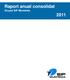 Raport anual consolidat Grupul SIF Muntenia 2011