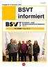 Ausgabe Nr. 5, November P.b.b. Erscheinungsort Innsbruck Verlagspostamt 6020 Innsbruck ZN. GZ 02Z S. BSVT informiert