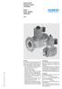 Sicherheits- Magnetventile, einstufig MV/4 MVD, MVD/5, MVDLE/5