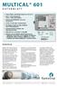 MULTICAL 601 DATENBLATT