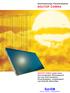 Sol-EM SOLAR ENERGY MANAGEMENT SOLTOP COBRA. Hochleistungs-Flachkollektor