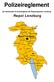 Polizeireglement der Gemeinden im Einsatzgebiet der Regionalpolizei Lenzburg