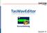 TasWavEditor. Kurzanleitung