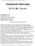 THEODOR FONTANE. E f f i B r i e s t